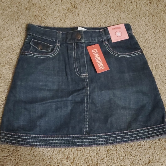 NWT adorable girl's Gymboree jean skort - Picture 1 of 3